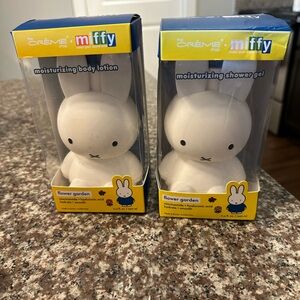 Miffy White Moisturizing Body Lotion and Shower Gel Set